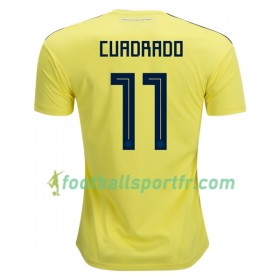 Tenue Colombie Cuadrado 11 Domicile Coupe du monde 2018 Maillot de Foot